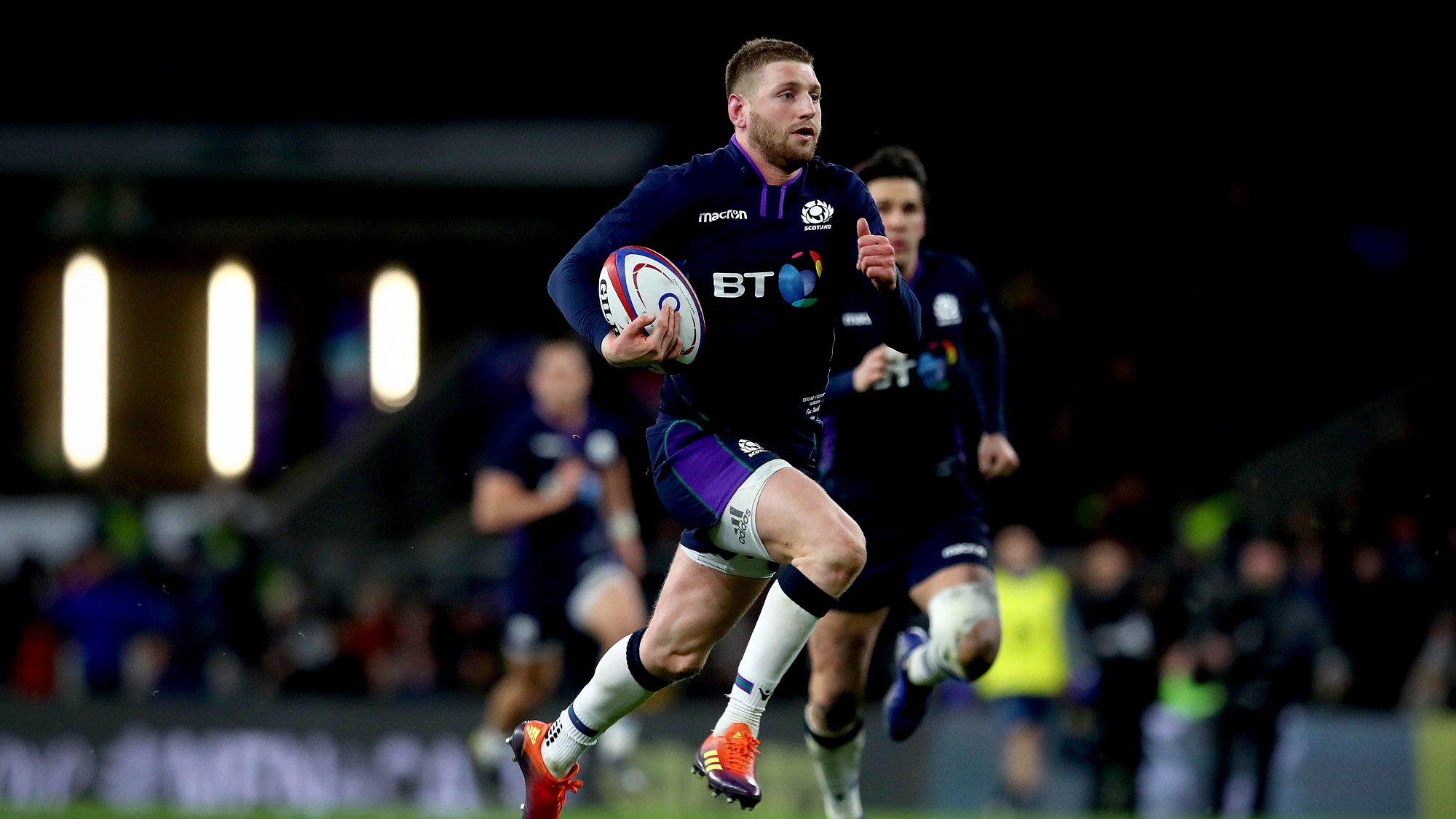 Six Nations Rugby Russell enjoying veteran role