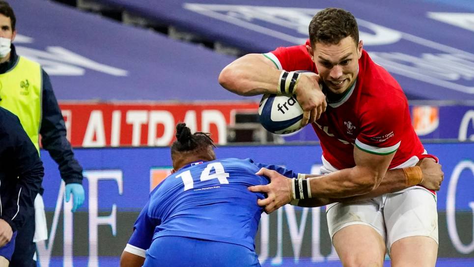 George North France Wales 2021 George North France Wales 2021